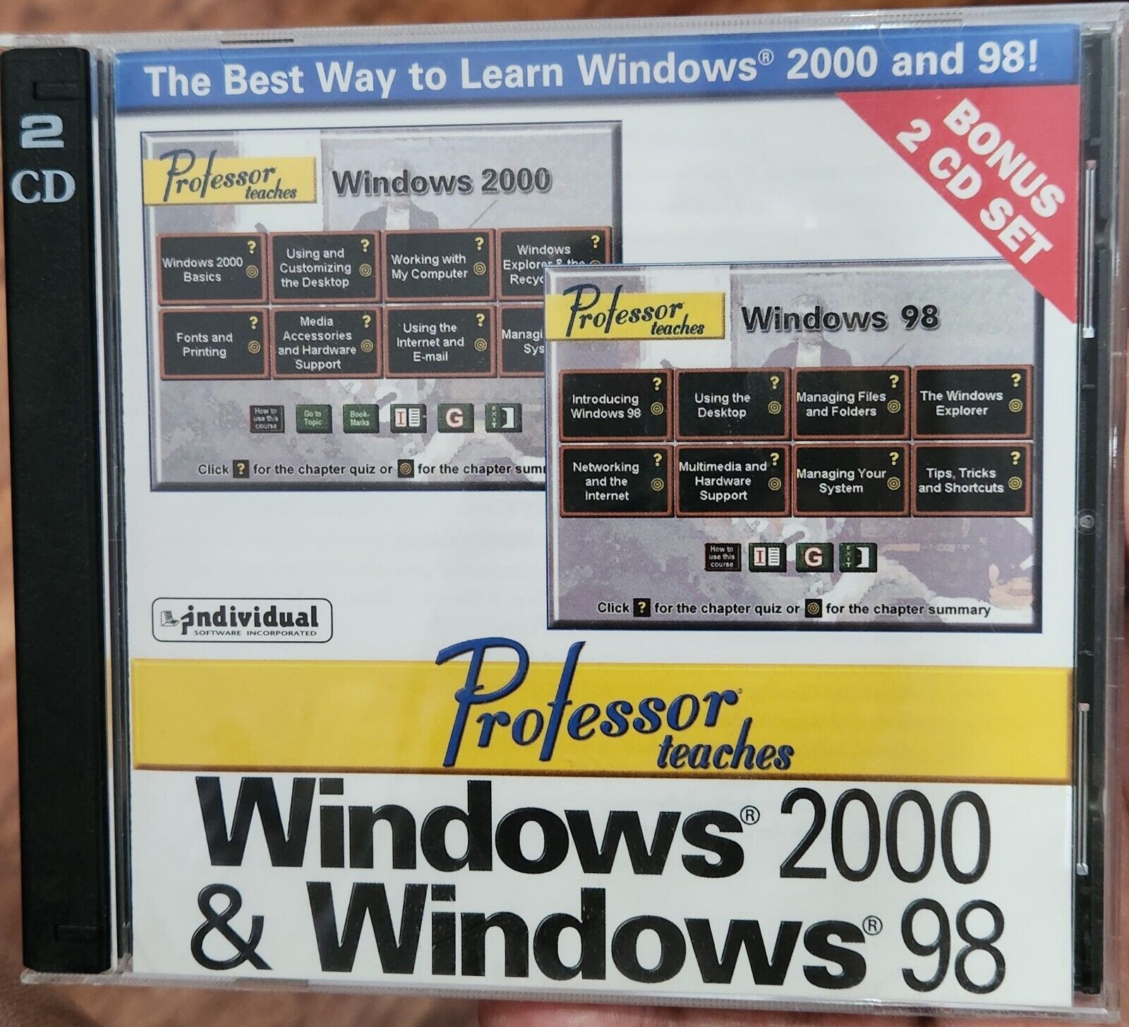Professor Teaches Windows 98 and Windows 95 (PC CD-ROM)
