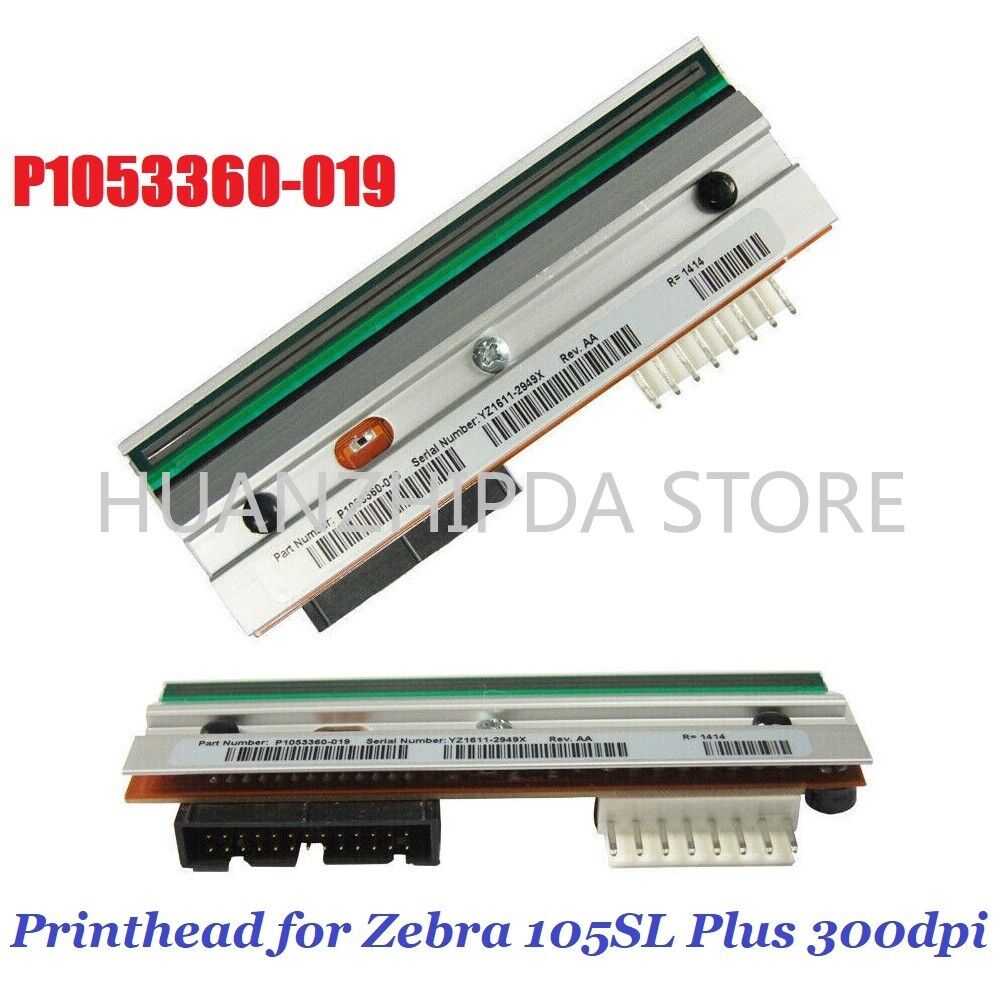 P1053360-019 New Printhead for Zebra 105SL Plus 105SL+ Thermal Printer 300dpi