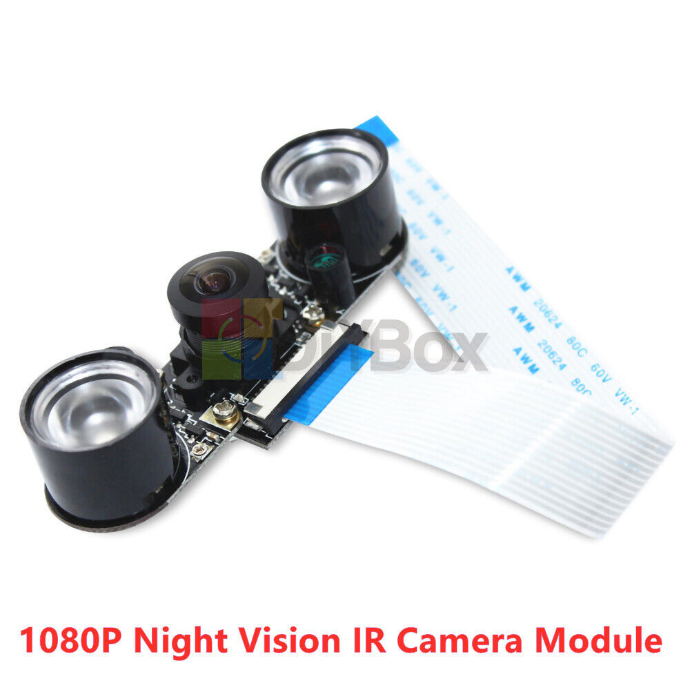 3B+5Mp Megapixel Ov5647 Sensor Wide-Angle 1080P Night Vision IR Camera Module