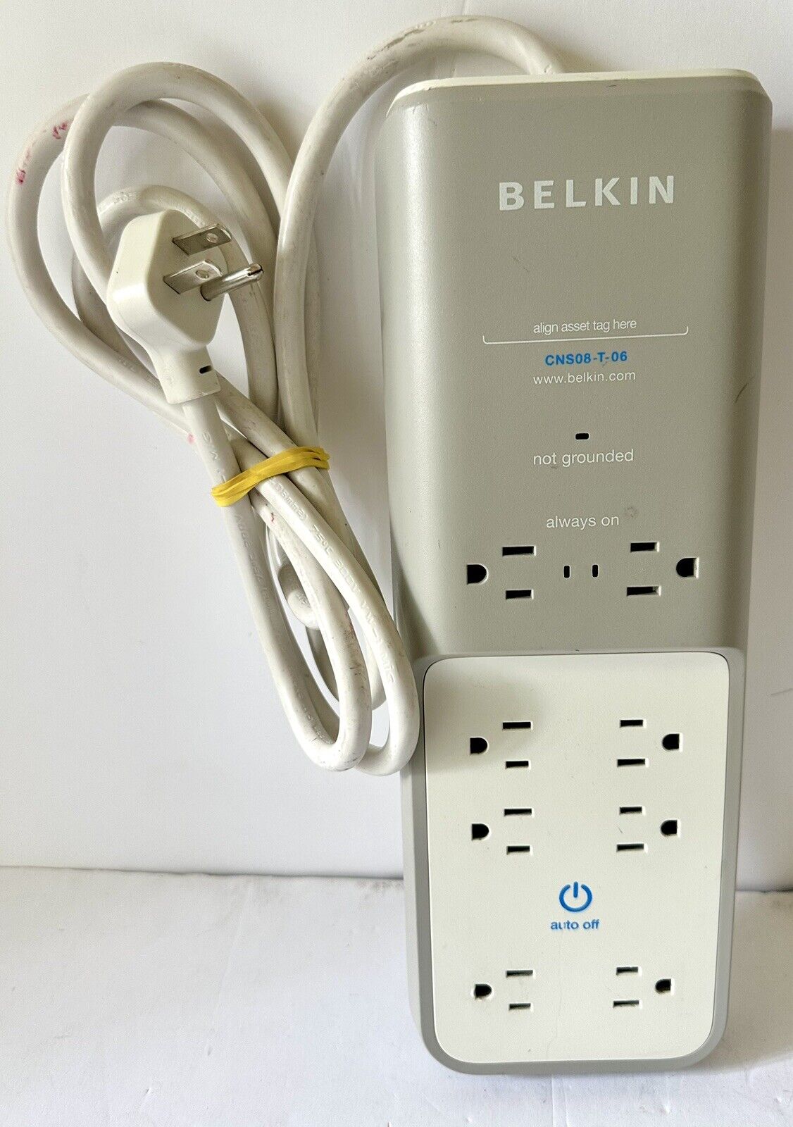 Belkin CNS08-T-O6 Home/Office 6-Outlet Conserve Surge Protector w/ 6Ft Cord