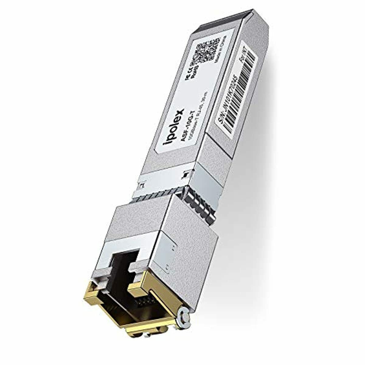 10G SFP+ RJ45 Copper Transceiver, 10GBase-T Module for Cisco SFP-10G-T-S Cat6a/7