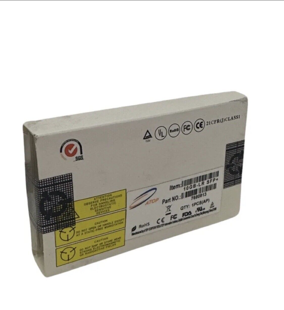 New CommScope ATOP 10GBASE-LR Single-Mode SFP Transceiver for ION-E (7680813)