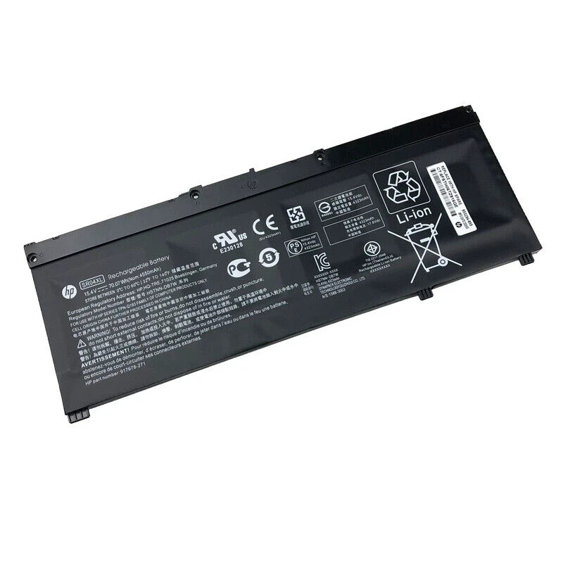 Genuine SR04XL Battery for HP Omen 15-CE 15-DC HSTNN-IB7Z HSTNN-DB7W 917678-1B1