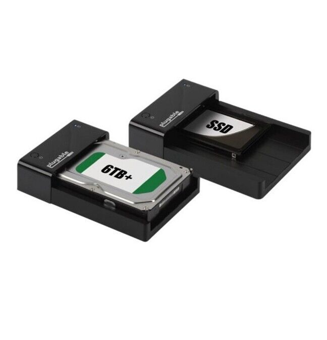 The Plugable USB3-SATA-UASP1 USB 3.0 3.5”/2.5” SATA HDD Docking Station