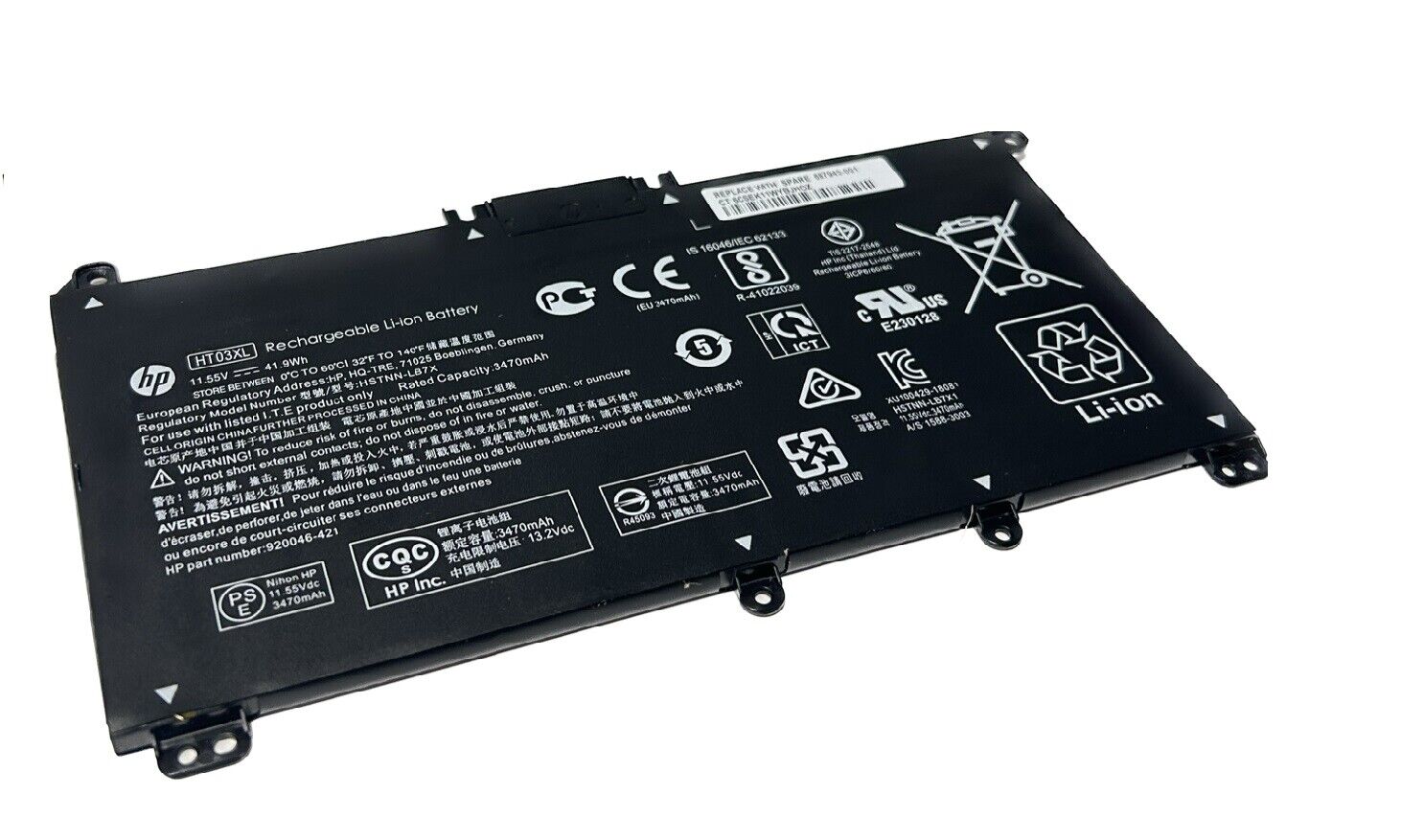 Battery for HP Pavilion 15-DW 15-DY 15-EF 15Q 15S 17-BY 17-CA Series Laptop