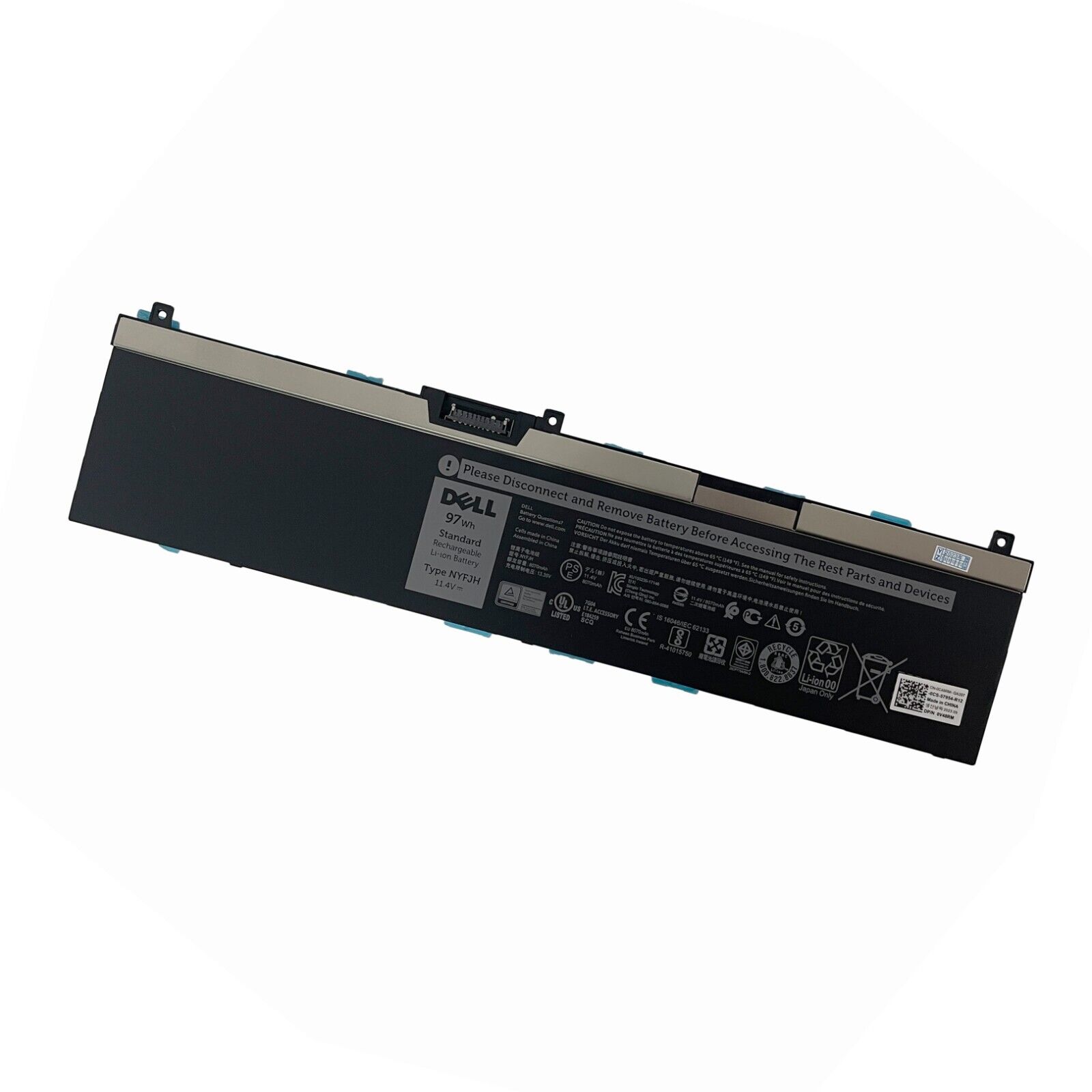 New Genuine 97WH NYFJH Laptop Battery For Dell Precision 7730 7530 7540 GW0K9 US