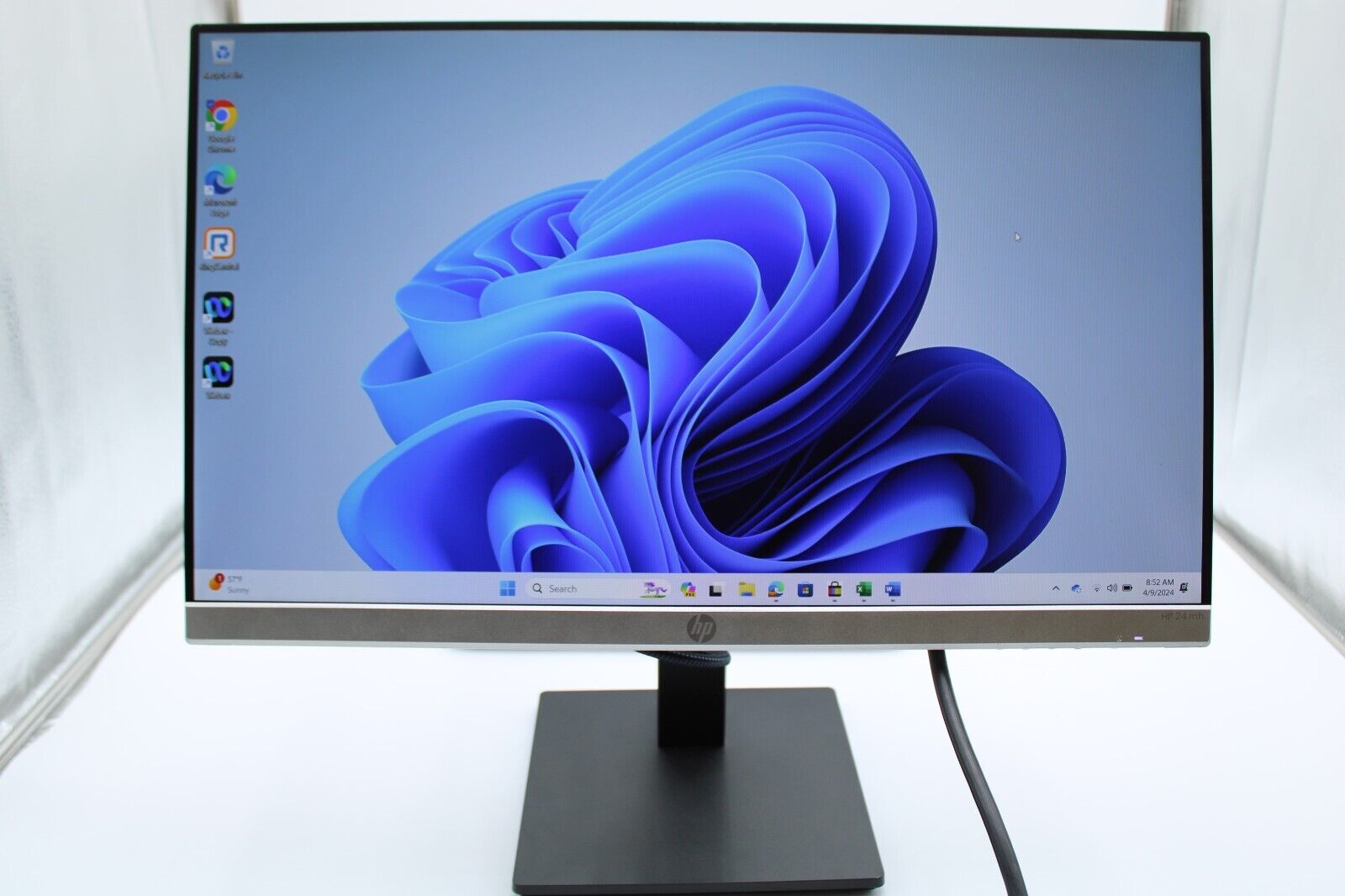 HP 24mh 23.8 inch 1080p Widescreen IPS LED Monitor - 1D0J9AA