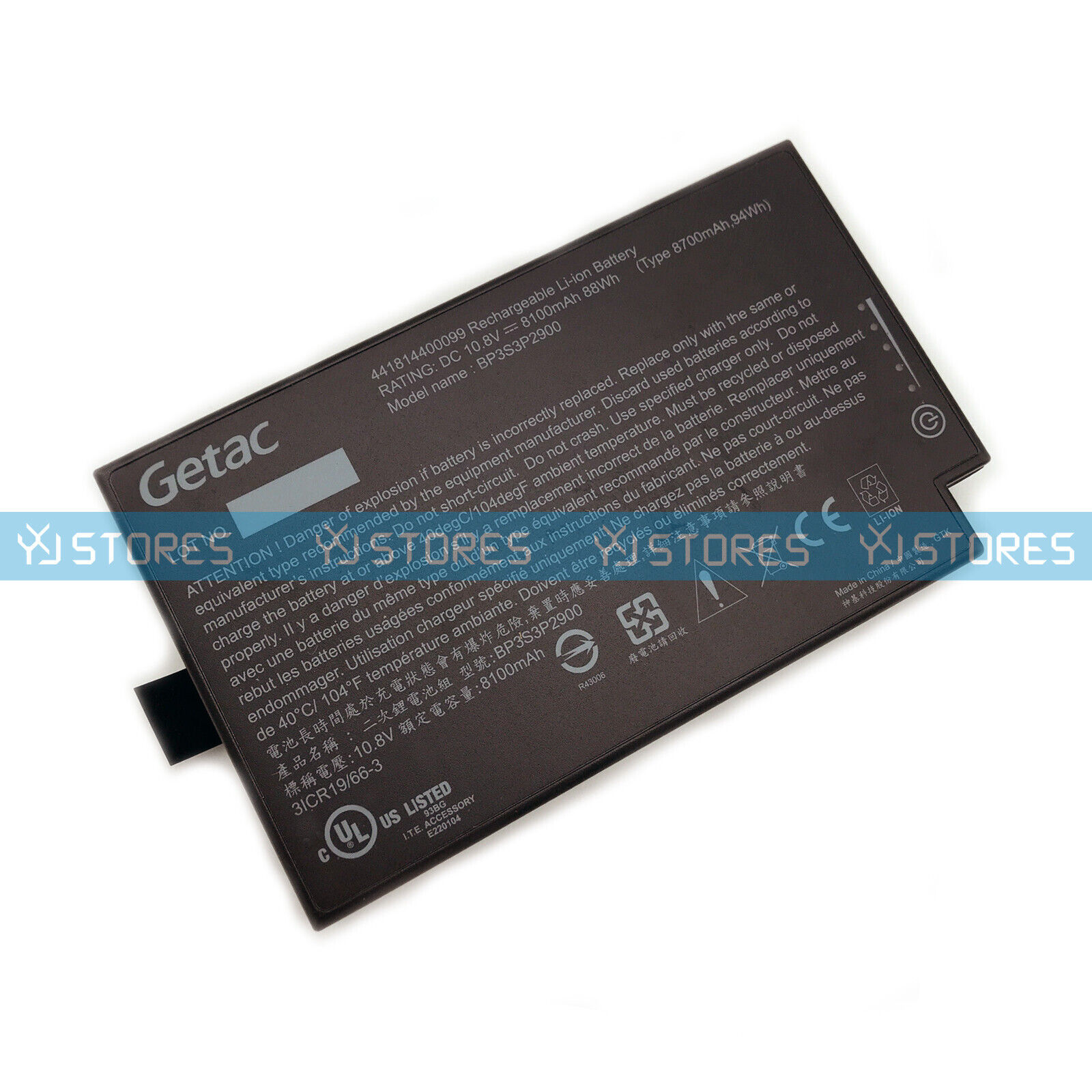 New BP3S3P2900 BP3S3P2900(P) 441814400099 Genuine Battery for Getac B300 B300X
