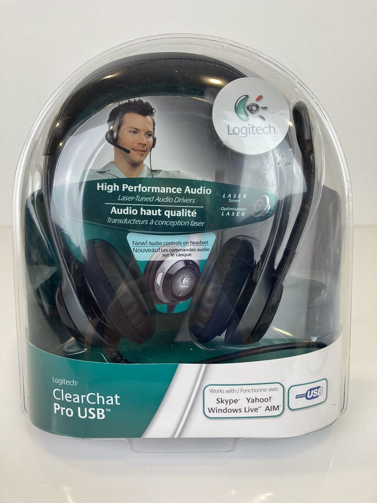 Logitech Clear Chat Pro USB Headset Sealed Package. BRAND  NEW