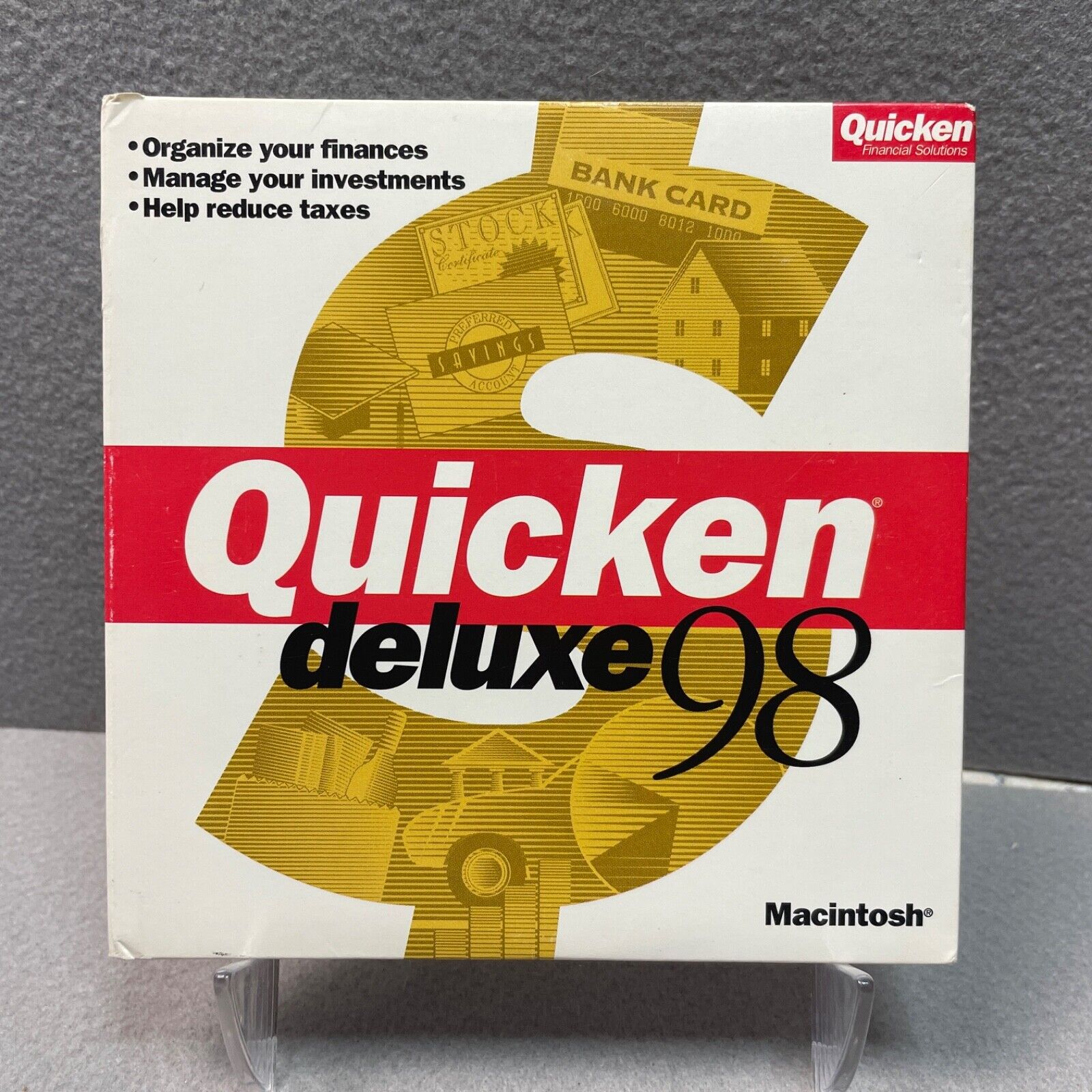 Quicken Deluxe 98 / Macintosh / Business & Productivity