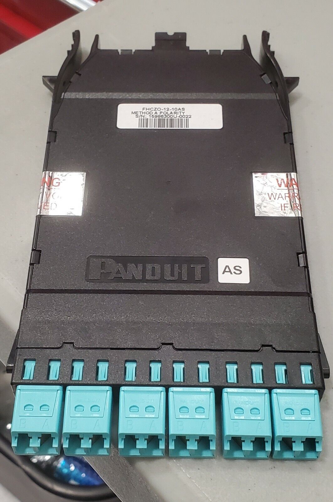 HD Flex™ MPO-LC Cassette, OM4, 12 Fiber, Method A