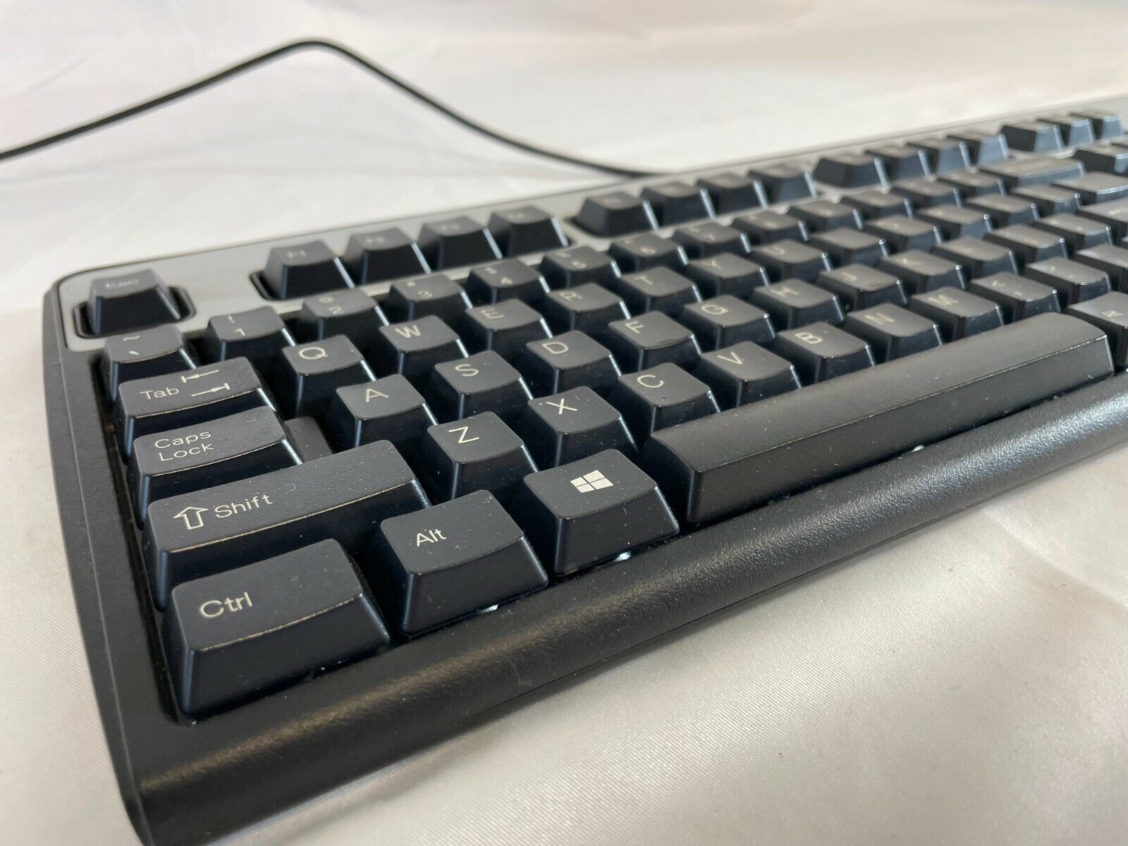HP KU-0316 Black/Silver USB Wired 104-Key Layout Keyboard