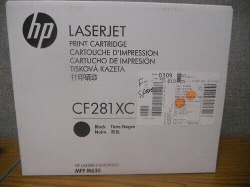 Genuine HP LaserJet 81x Black Toner CF281XC for M605, M606, MFP M630, M604