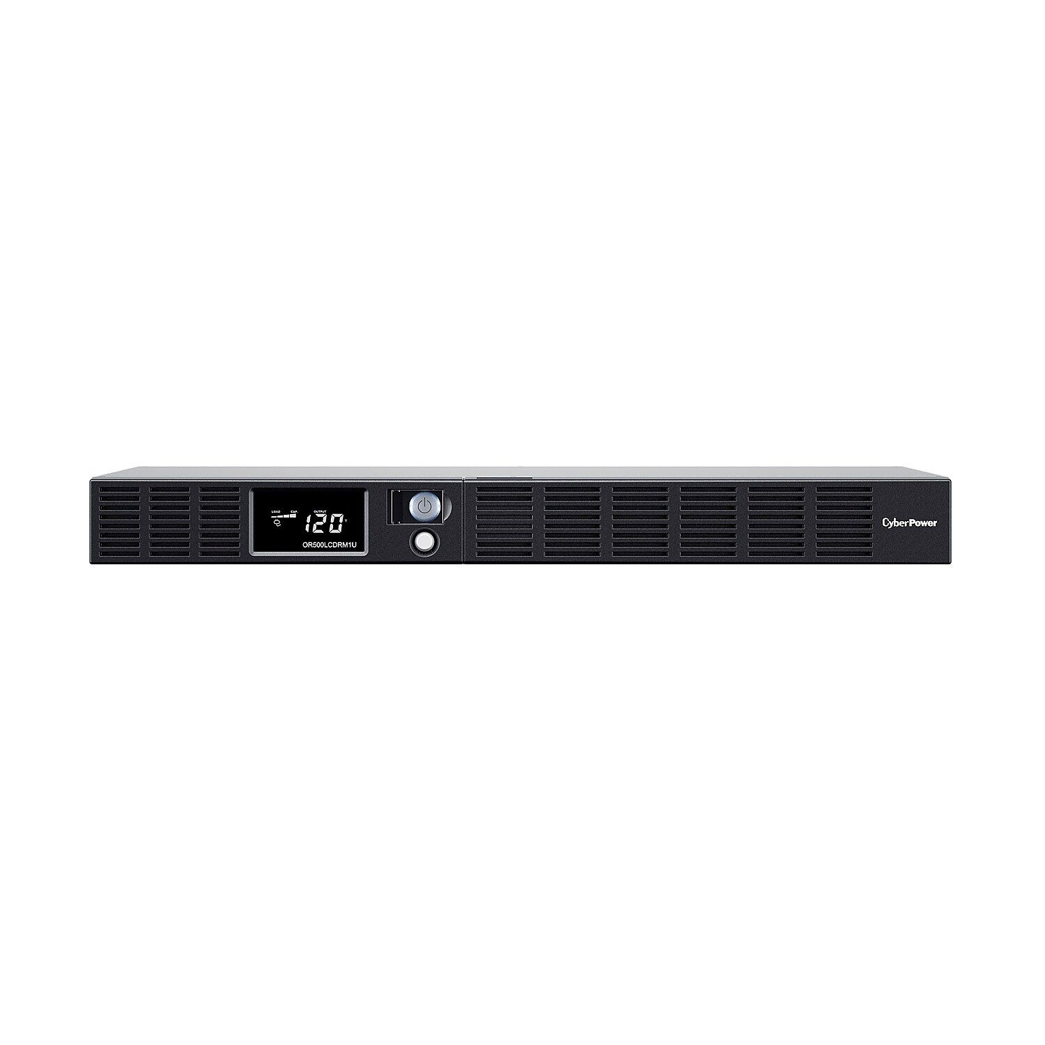 CyberPower Office Rackmount LCD Series 500VA UPS 6-Outlets Black OR500LCDRM1U