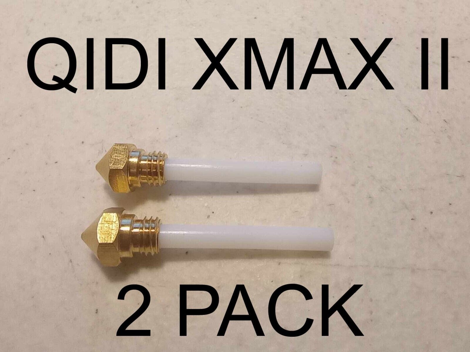 0.4mm Nozzle PTFE Tube QIDI TECH X-MAX 2 - X-MAX II ONLY XMax 3d Printer Nozzle
