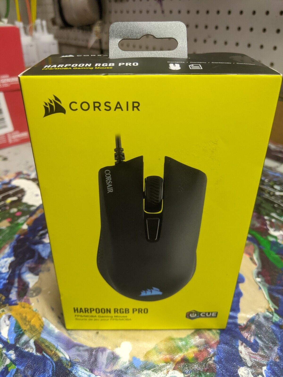 Corsair HARPOON RGB PRO FPS/MOBA Gaming Mouse - 12,000 DPI - NEW IN BOX