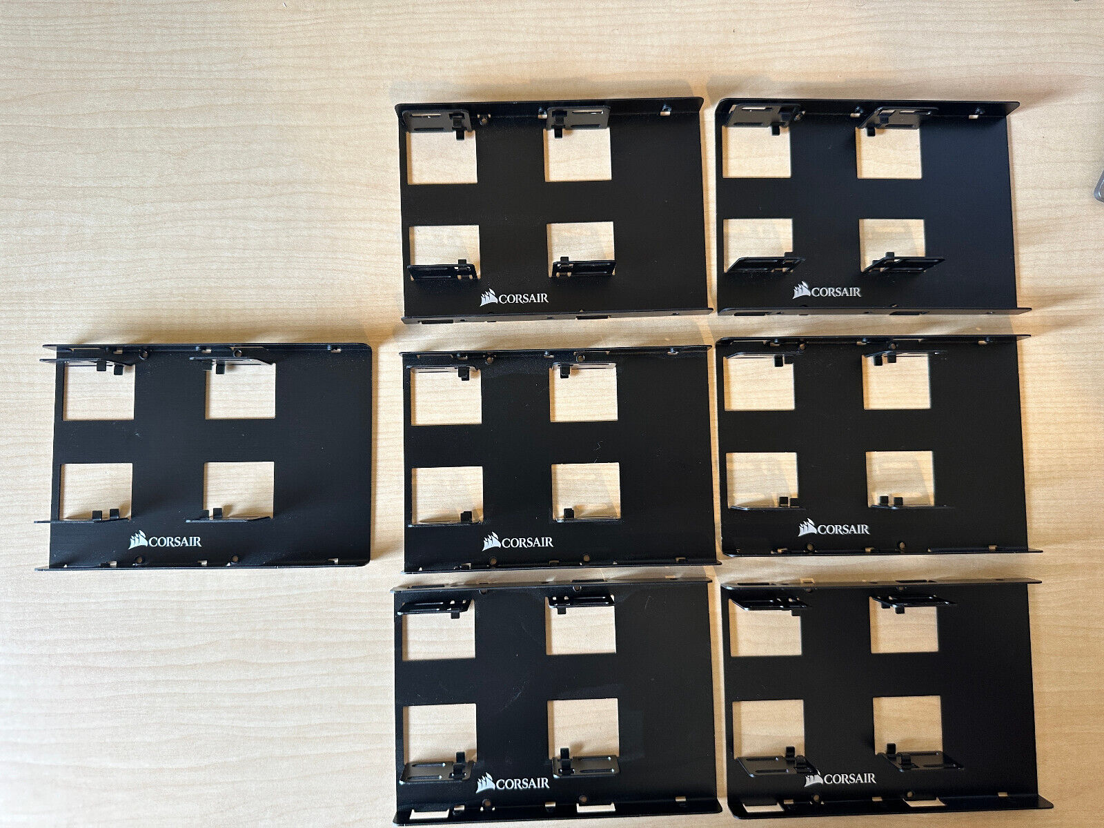 Lot of 7 Corsair Dual SSD 2.5