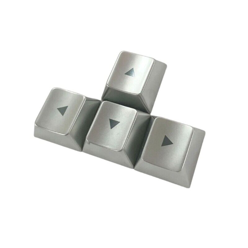 Light Etched Metal Keycaps WASD Directions Keycap For Mechanical Keyboards