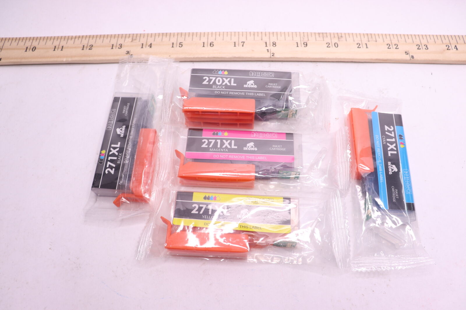 (5-Pk) Ikong Inkjet Cartridge Epson-Compatible 271XL