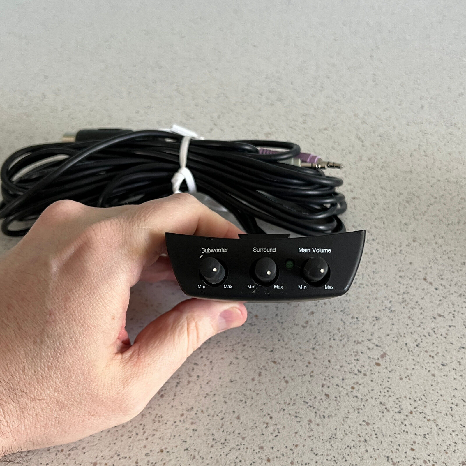 Klipsch ProMedia V2-400 Volume Control Pod ONLY - Subwoofer and Speaker Controls