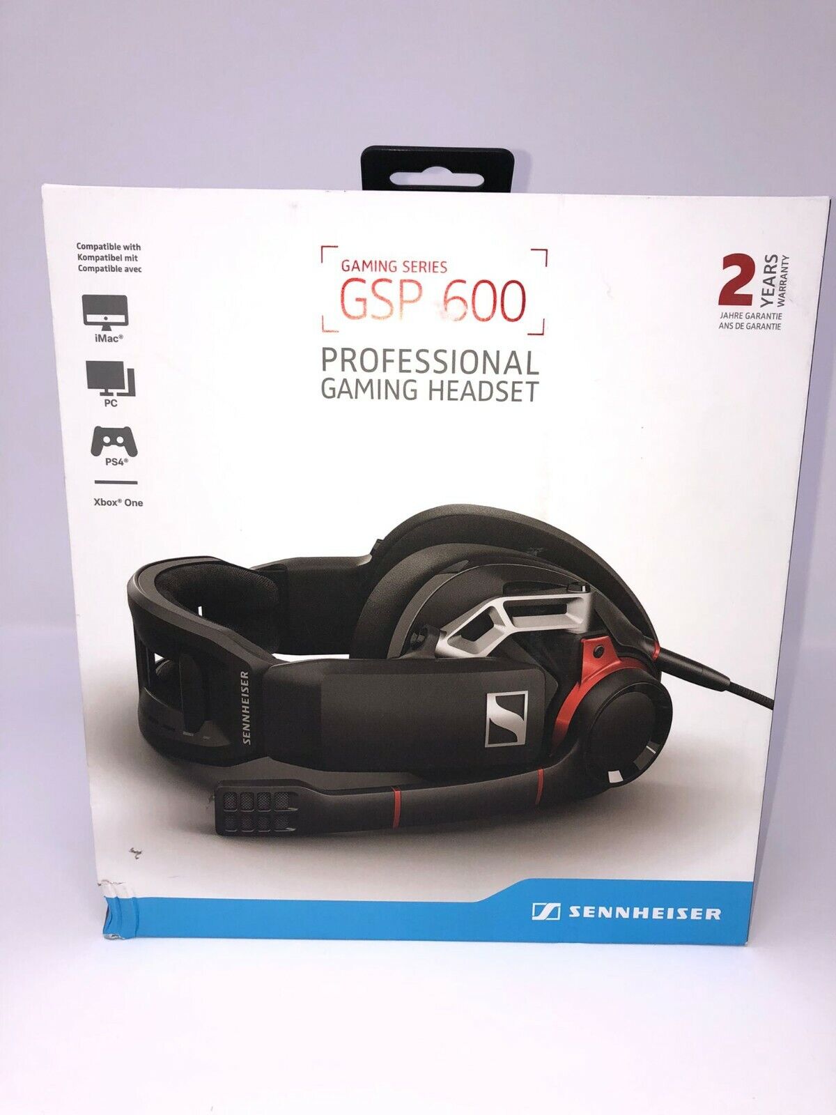 EPOS Sennheiser GSP600 Gaming Headset Series Professional Wired Closed Acoustic 