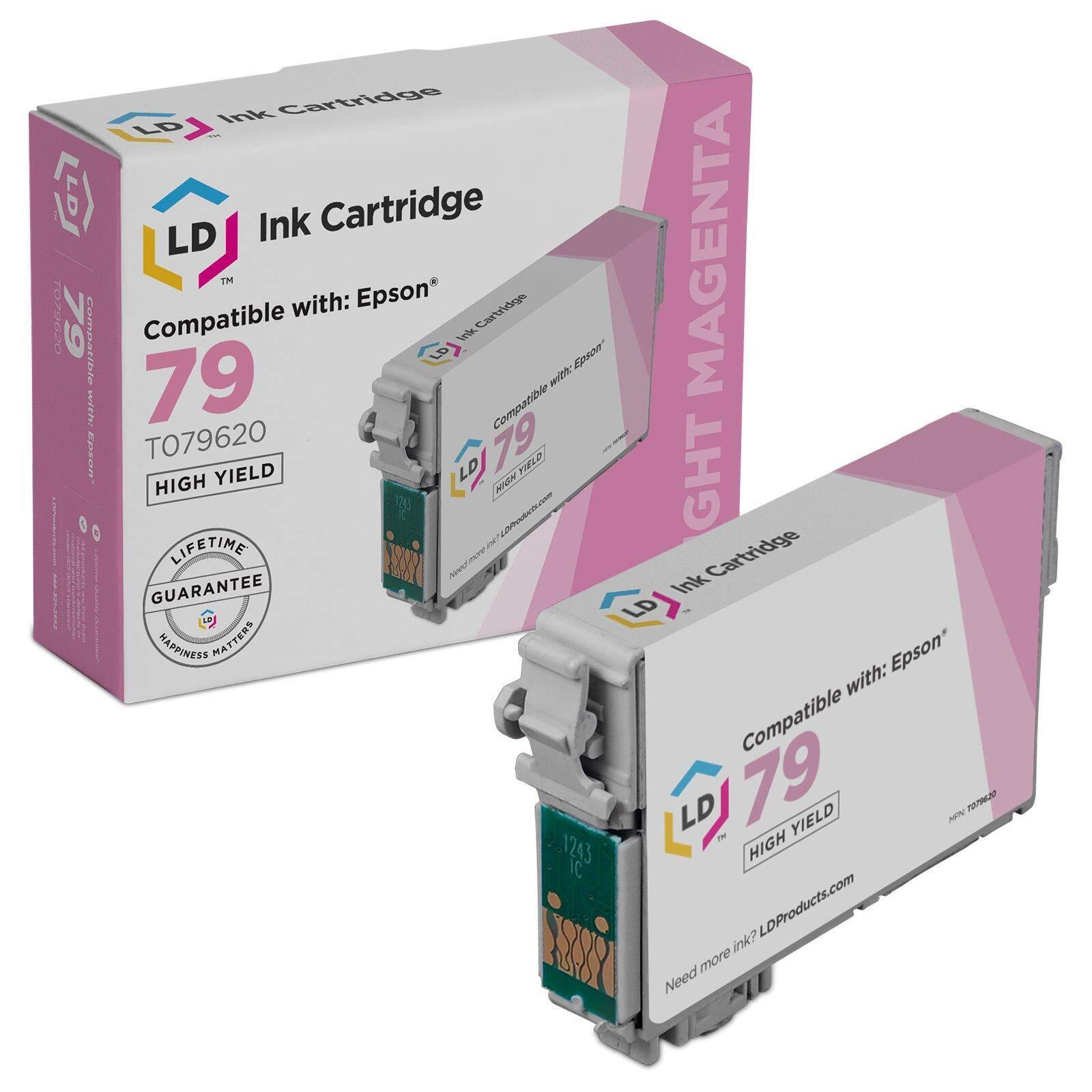 LD Reman Replacement for Epson T079620 (T0796) Light Magenta HY Inkjet