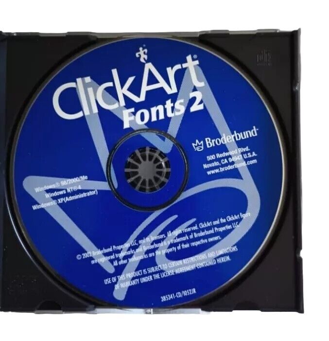 ClickArt  Broderbound CD  