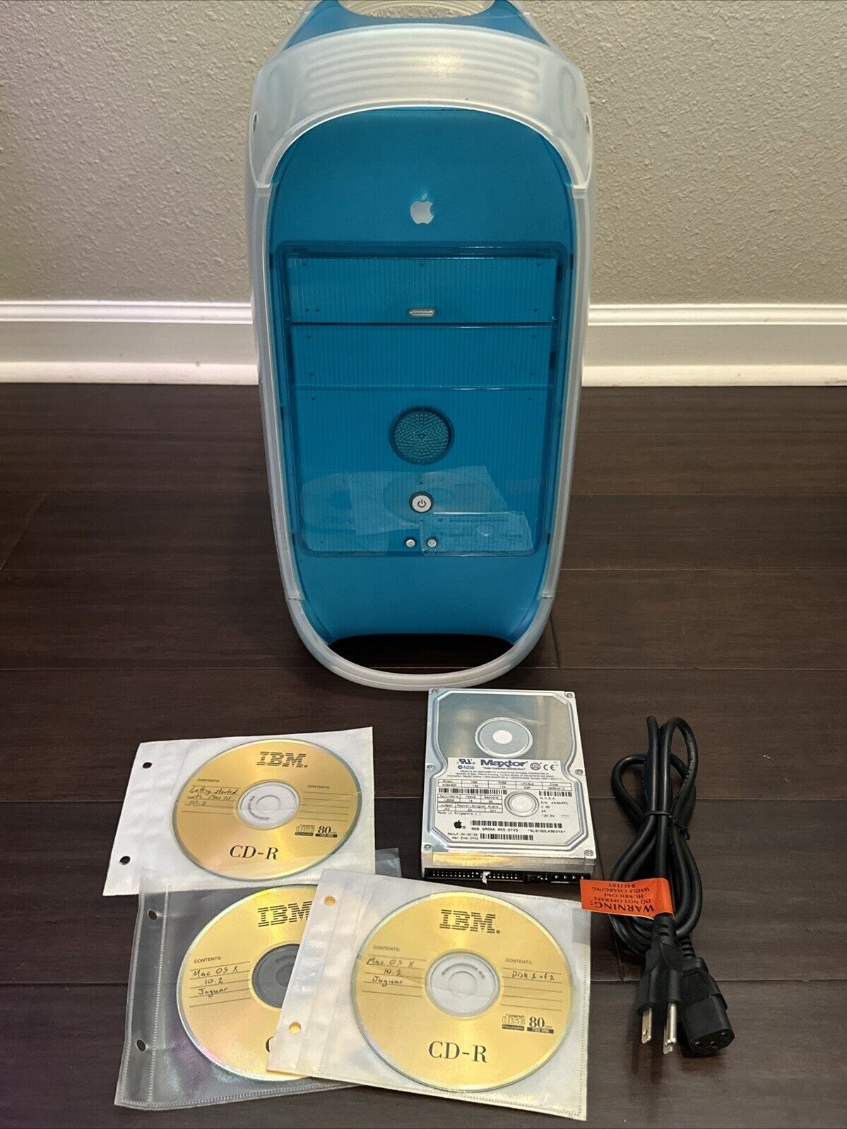 Apple Power Macintosh G3 Mac M5183 Blue and White PowerPC Vintage 1998