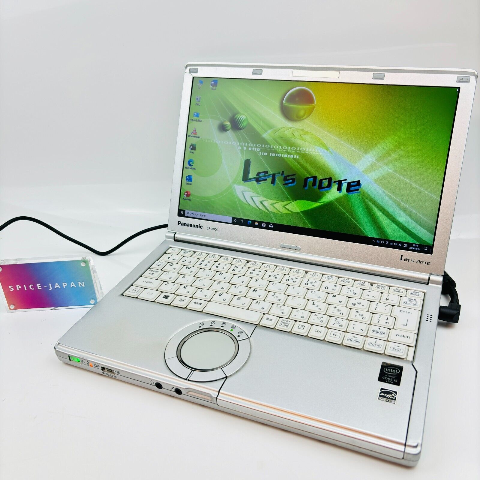 Panasonic Let's Note CF-NX4 Laptop PC i5-5300U 8GB SSD256GB Win 10 with AC JP
