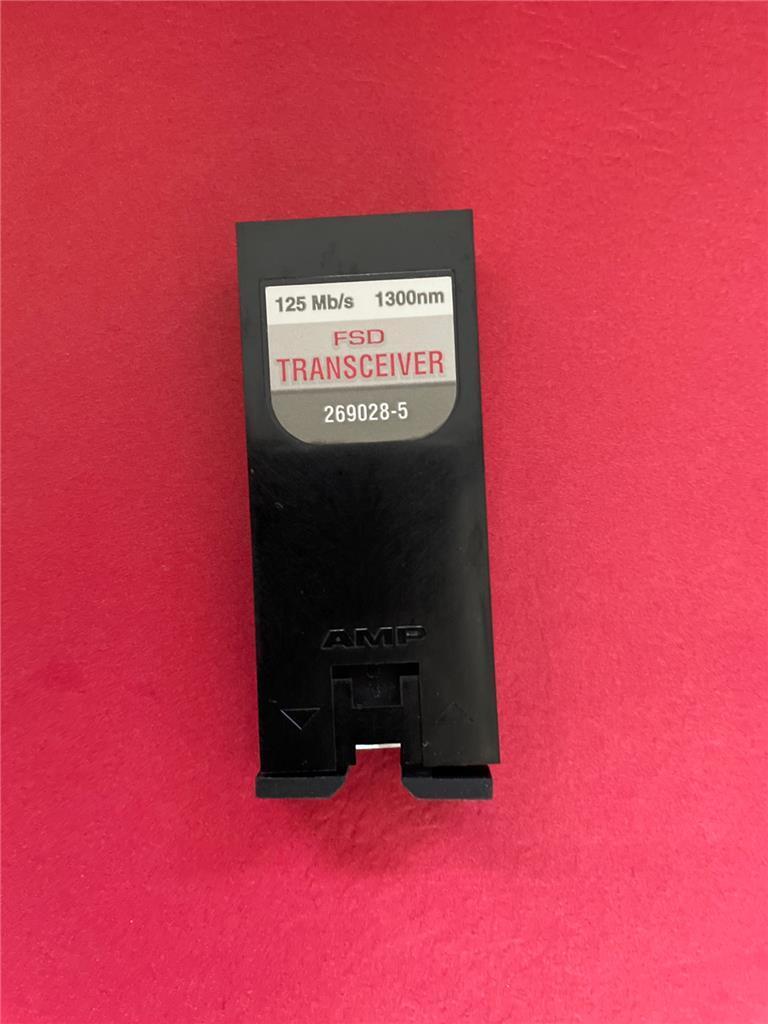 AMP 269028-5 FSD TRANSCEIVER SINGLE MODE 125 Mb/s 1300nm ( Qty 2 )  **NEW**