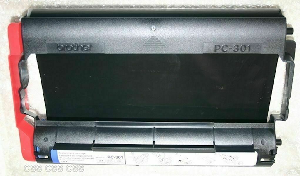 Brother PC-301 Black Ribbon Fax Machine Printer Printing Cartridge
