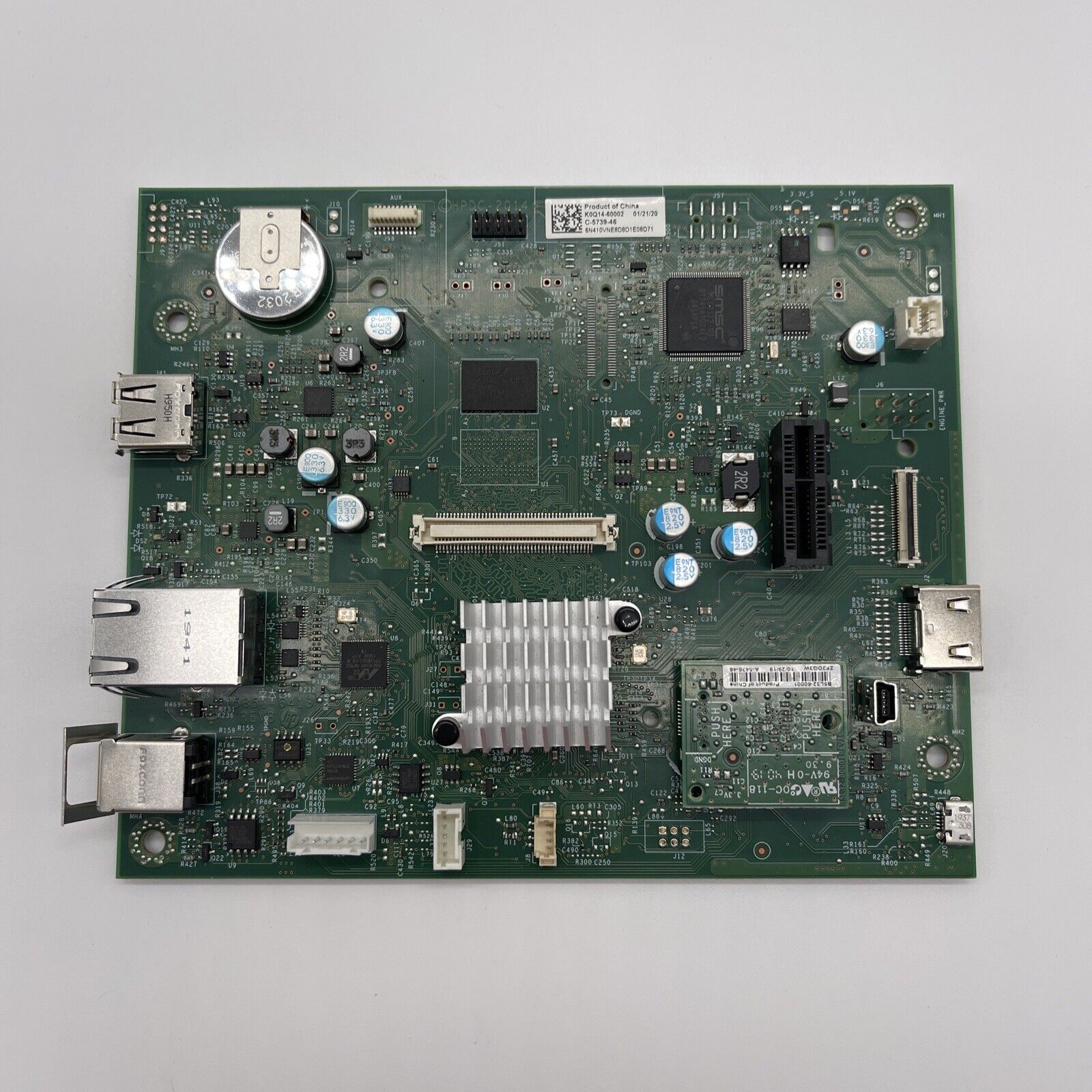 K0Q14-60002 Formatter Board for HP LaserJet Ent M607 M608 M609 M610 M611 M612