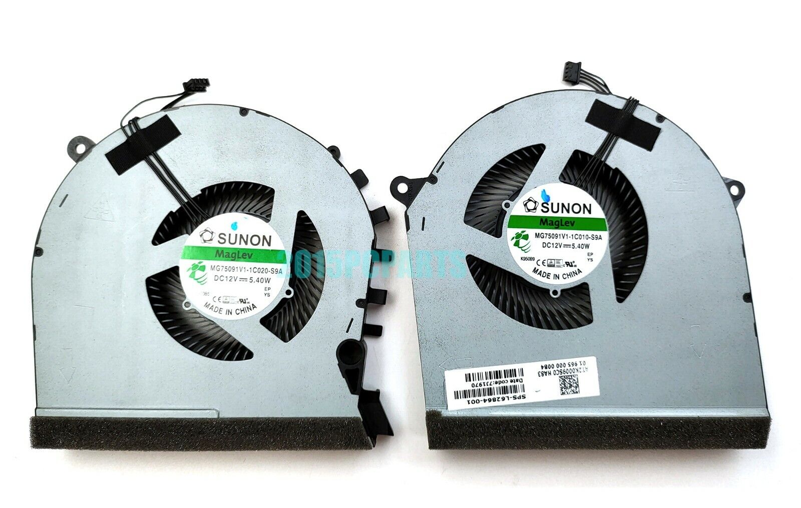 New HP Omen 17-CB 17-CB0040NR 17-CB0050NR 17-CB0080NR CPU & GPU Cooling Fan