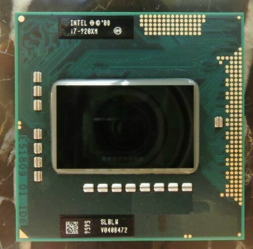 Intel QUAD-CORE  I7-920XM  I7-940XM CPU