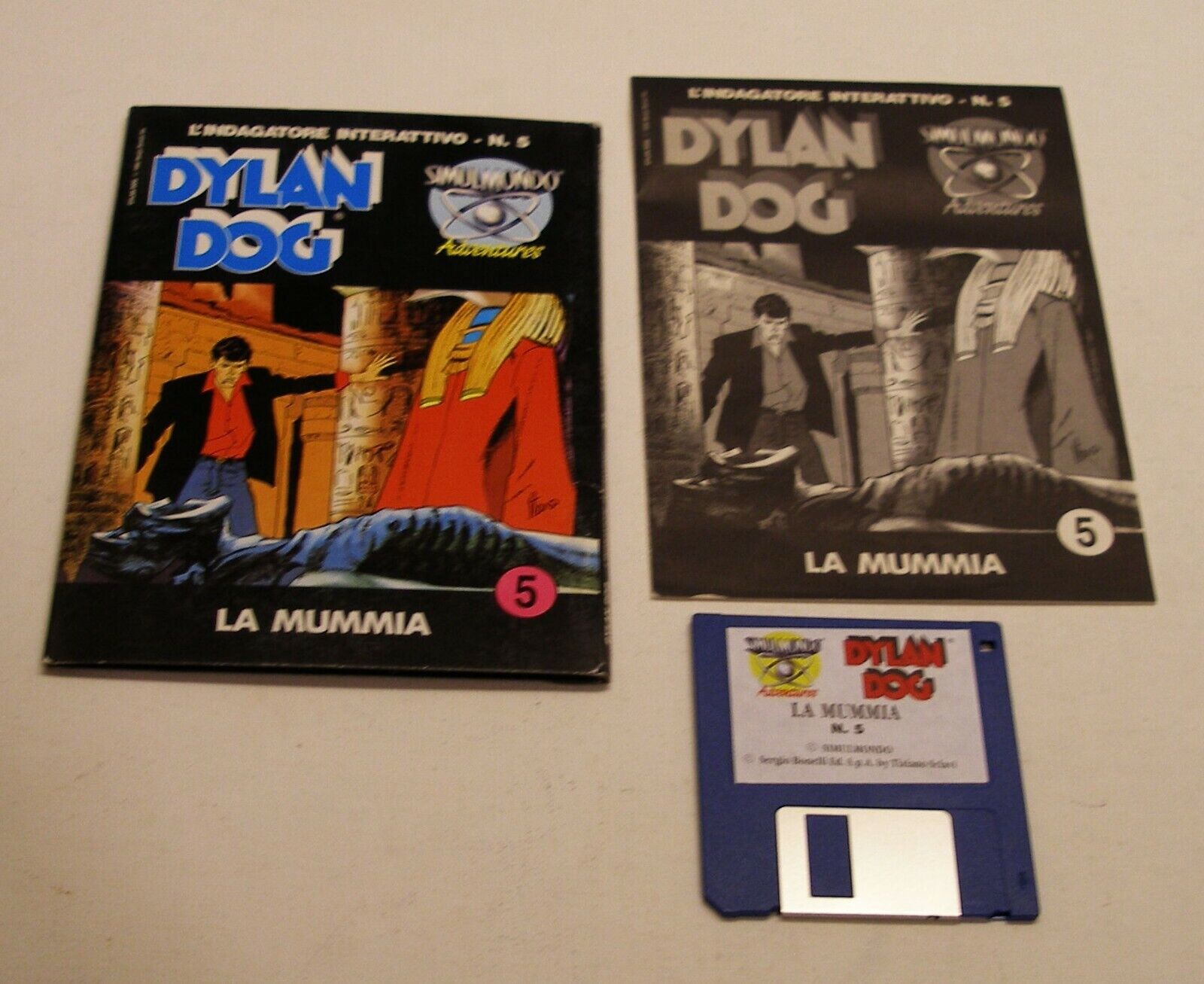 EXTREMELY RARE: Dylan Dog # 05: La Mummia by Simulmondo for Commodore Amiga