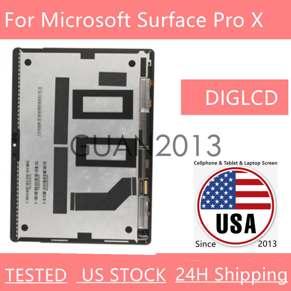 WOW For Microsoft Surface Pro X 1876 LCD Display Screen Touch Screen Digitizer