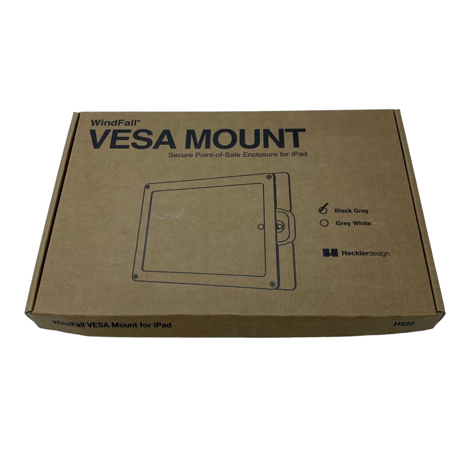Heckler Windfall IPAD VESA Wall Mount H522-BG Secure Point of Sale iPad POS