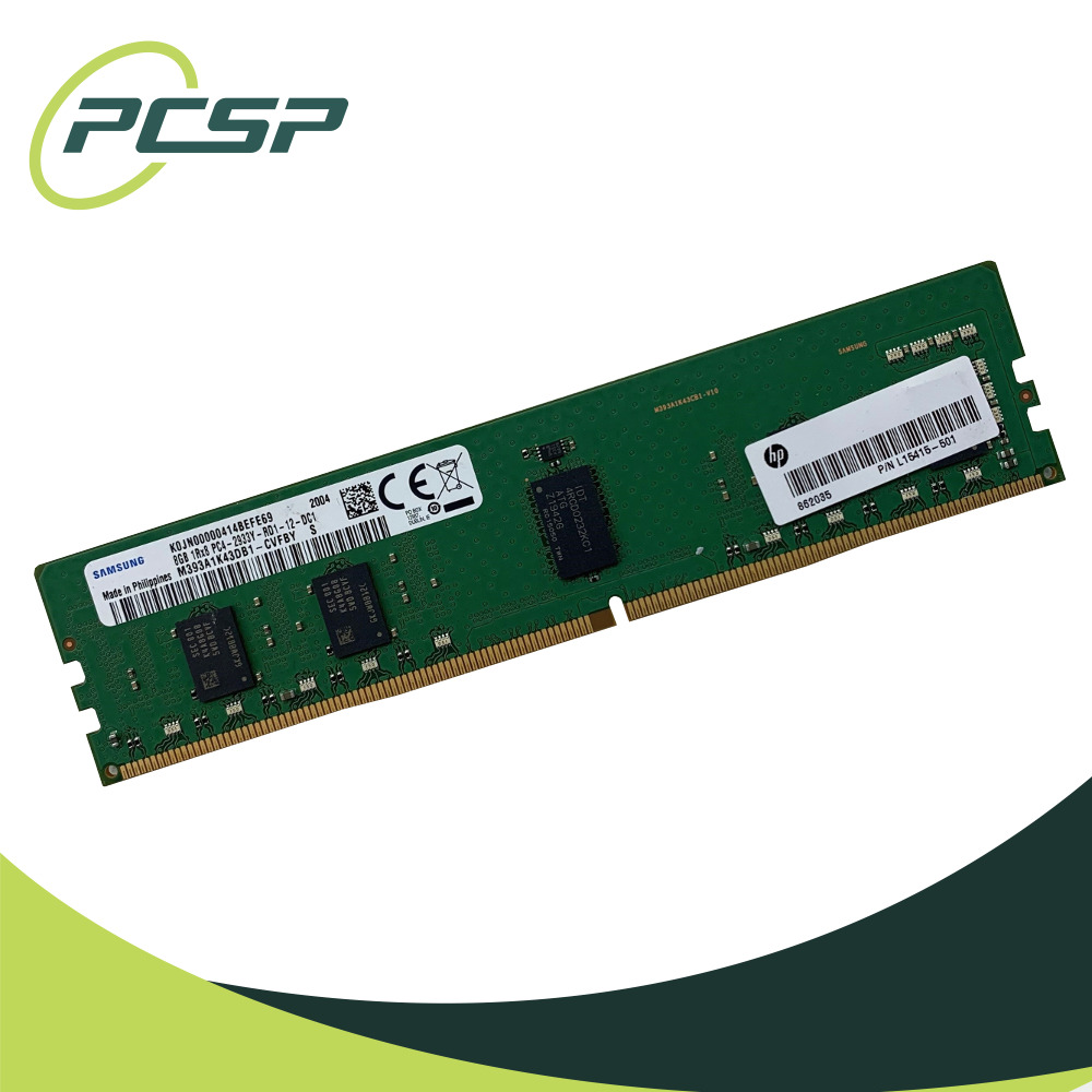 HP Samsung 8GB PC4-2933Y-R 1Rx8 DDR4 RDIMM Server Memory M393A1K43BDB1-CVFBY