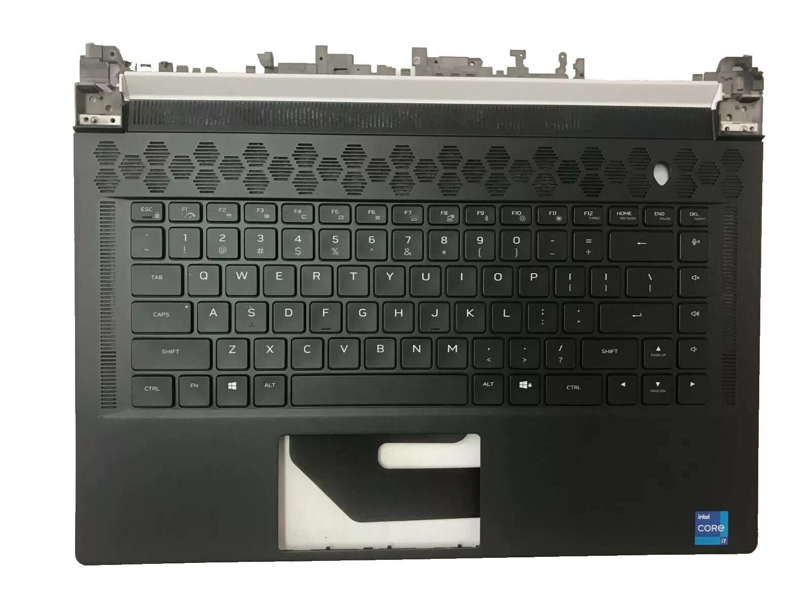 Genuine Dell Alienware X15 R1 R2 Palmrest US Backlit Keyboard P/N- V6M0K