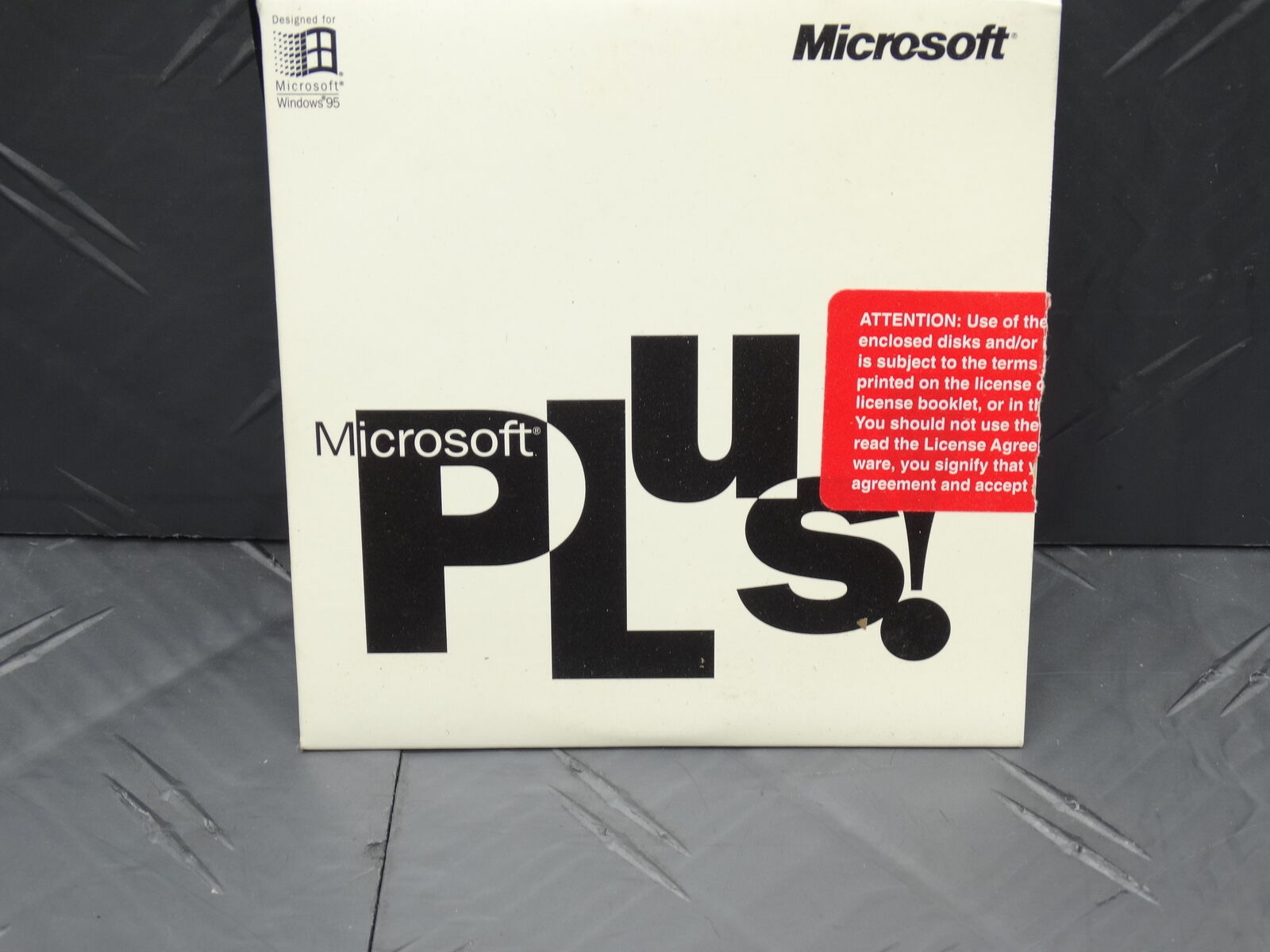 Vintage Microsoft Windows Plus 1992 Software Windows 2.00 Sealed RARE