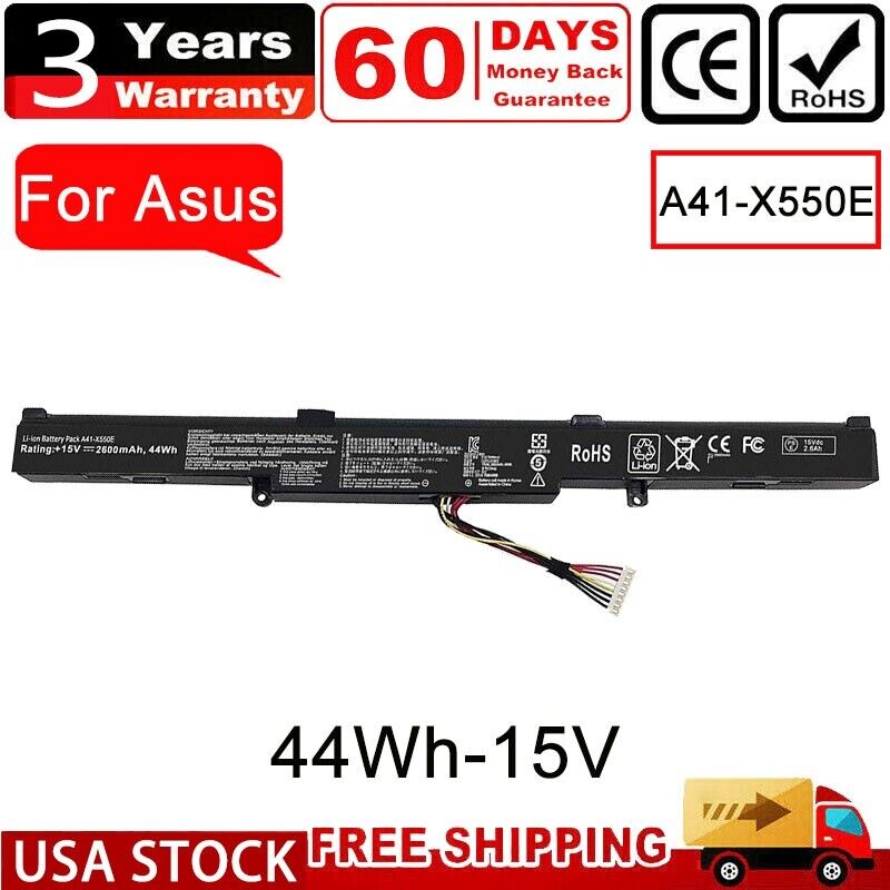 A41-X550E Battery For Asus A450E X450E K550E K450J D451V F550D X751M X751L X750J