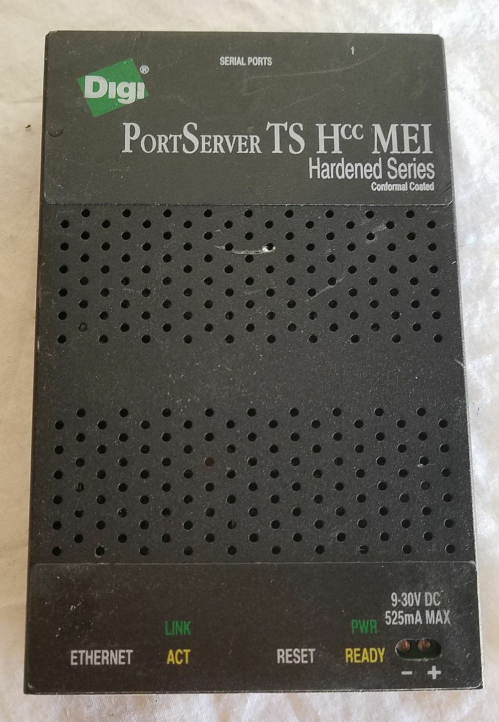 Digi PortServer TS 4 MEI Device Server 50000836-40 (9-30V) NO AC POWER ADAPTER