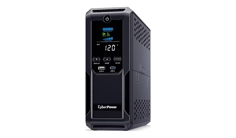 Original CyberPower CP1500AVRLCD3 1500VA/900W Intelligent LCD Mini-Tower UPS