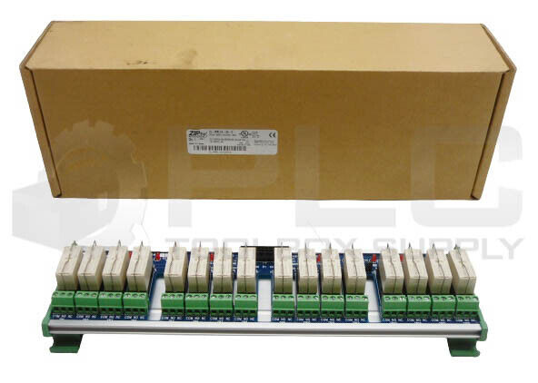 NEW AUTOMATION DIRECT ZL-RRL16-24-2 ZIPLINK RELAY 24VDC SOURCE 16CH