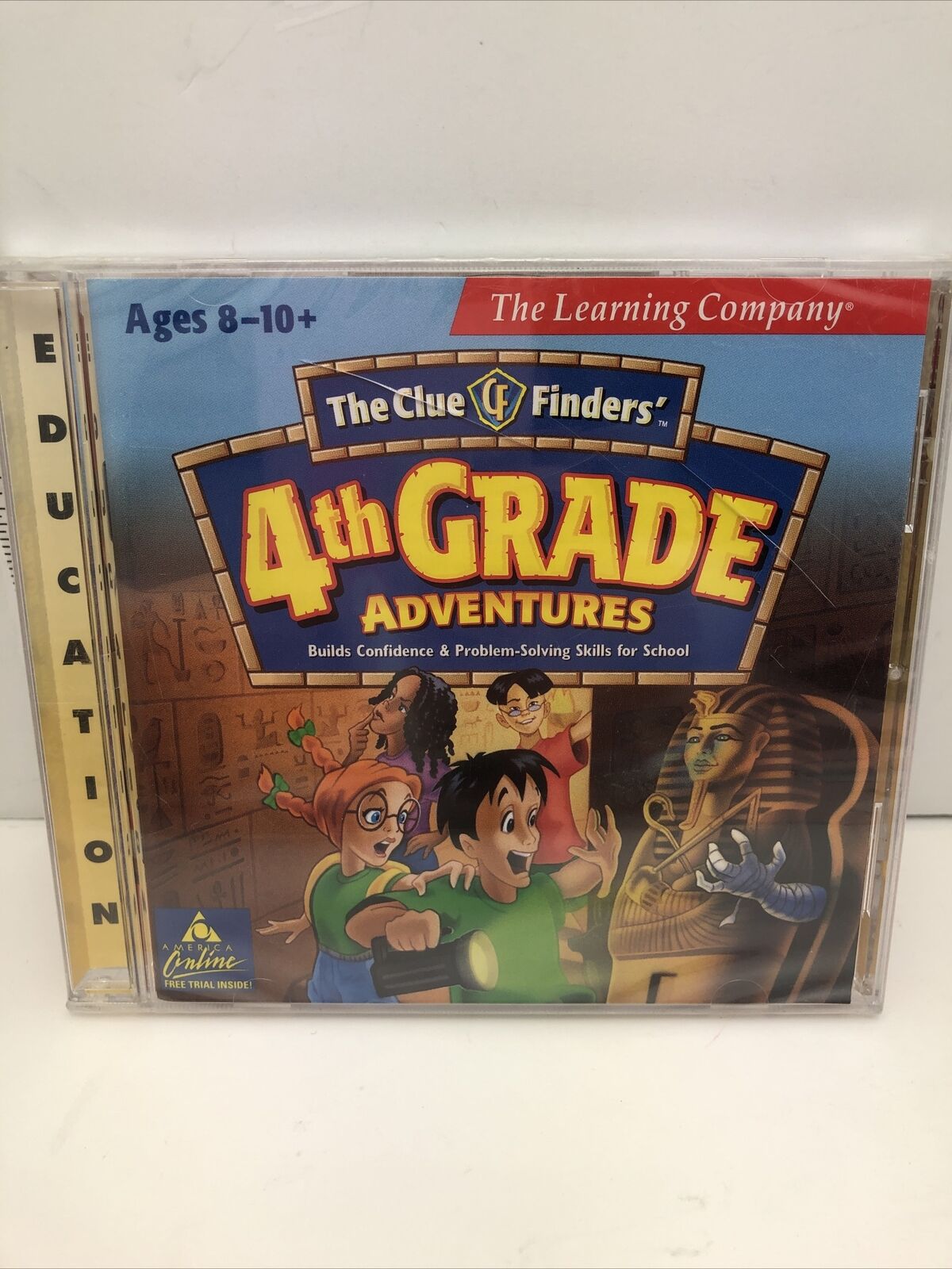Cluefinders 4th Grade Learning Adventures PC Windows Sealed New 1998