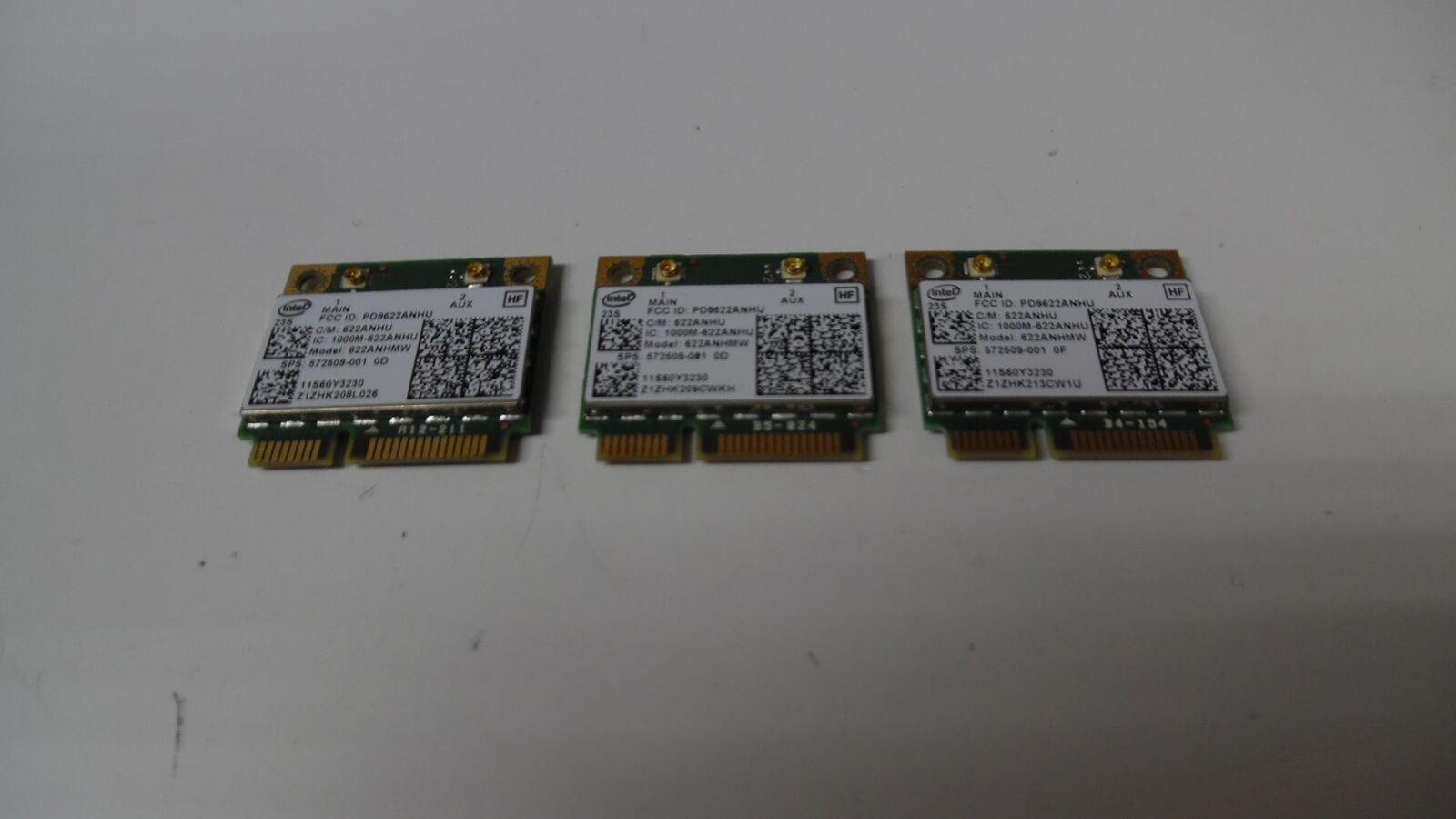 3 X Lenovo ThinkPad T420 - Wifi Wireless Cards - 62205ANHMW