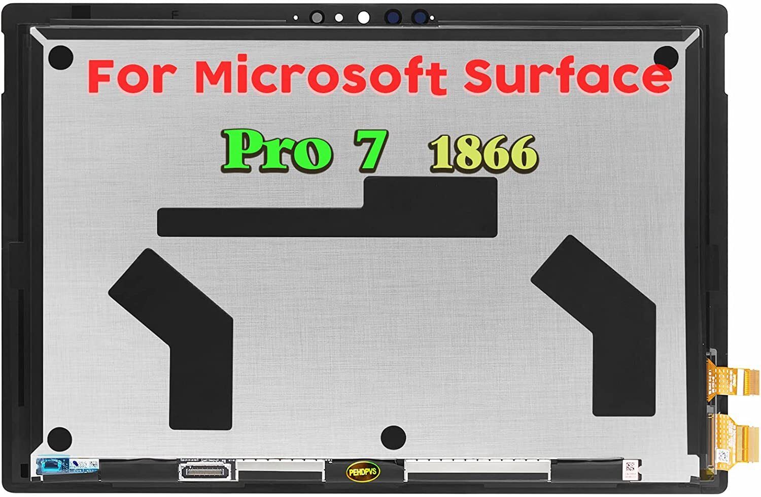 for Microsoft Surface Pro 7 1866 Display LCD Touch Screen Digitizer M1106801-002