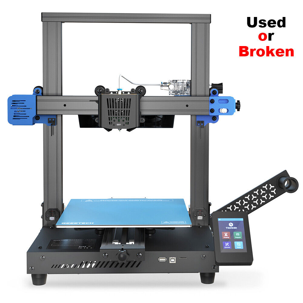 Geeetech Used/Broken 3D Printer Thunder High Speed Printer Fast Printing 300mm/s