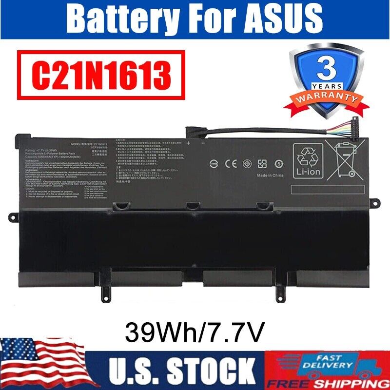 C21N1613 Battery For Asus Chromebook Flip C302 C302C C302CA C302CA-DH75-G New US
