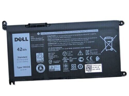 OEM Genuine 42wh YRDD6 Battery For Dell Inspiron 3493 3582 3583 3593 3793 VM732